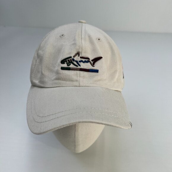 Greg Norman Hat Men Strap Back Shark Tooth Falcons Fire Golf Club Hype Core Cap - Picture 1 of 13